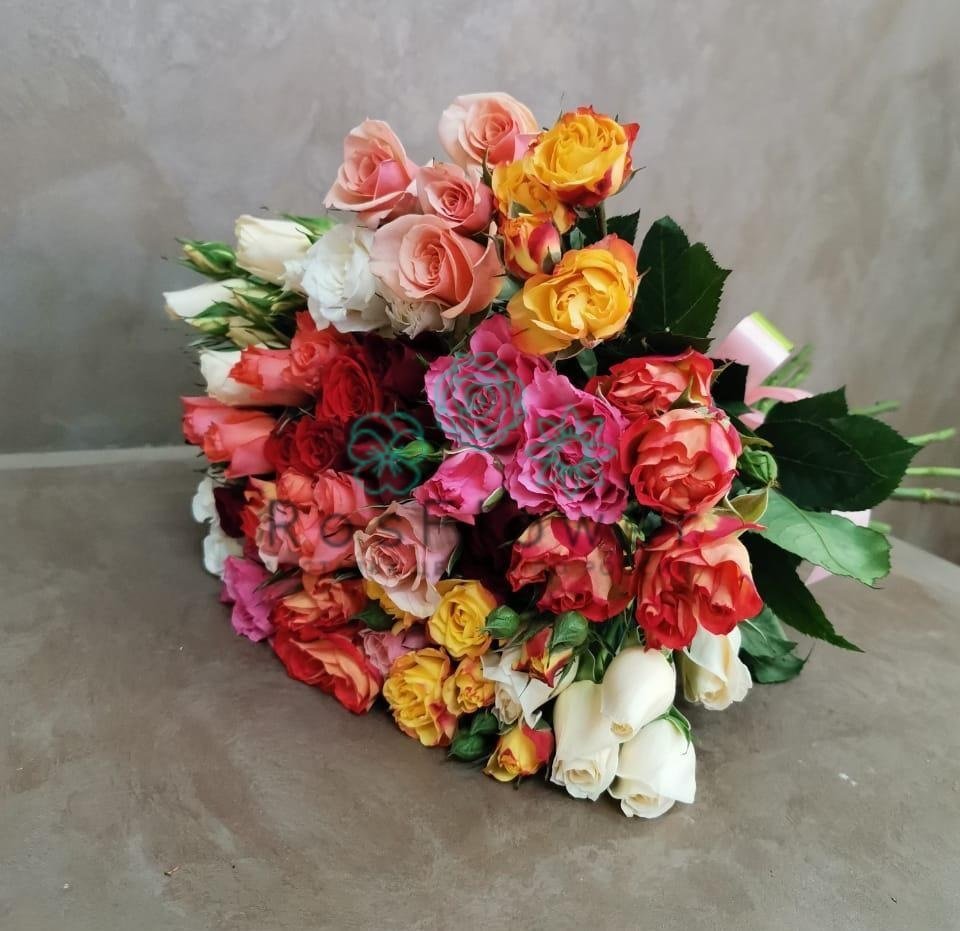 Букет цветов из: Розы в Порецкое