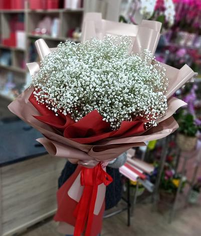 Букет цветов из: Гипсофила в Порецкое