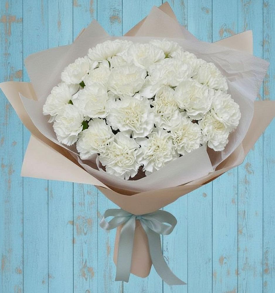 Букет цветов из: Гвоздики в Порецкое