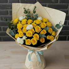 Букет цветов из:  Розы #REPLACE_PRED# Порецкое