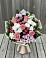 Букет цветов из: Альстромерии, Гвоздики, Розы и Хризантемы в Порецкое