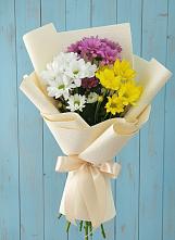 Букет цветов из:  Хризантемы в Порецкое