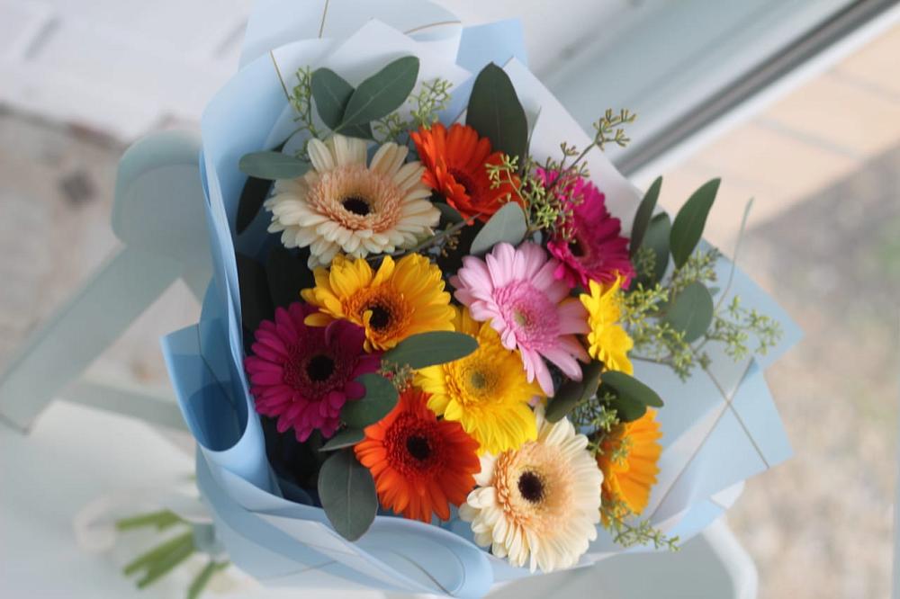 Букет цветов из: Герберы в Порецкое