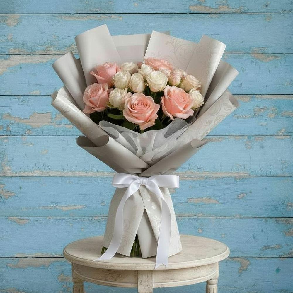 Букет цветов из: Розы в Порецкое