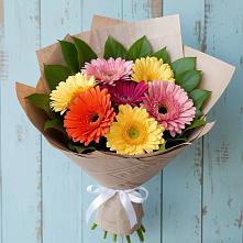 Букет цветов из:  Герберы в Порецкое