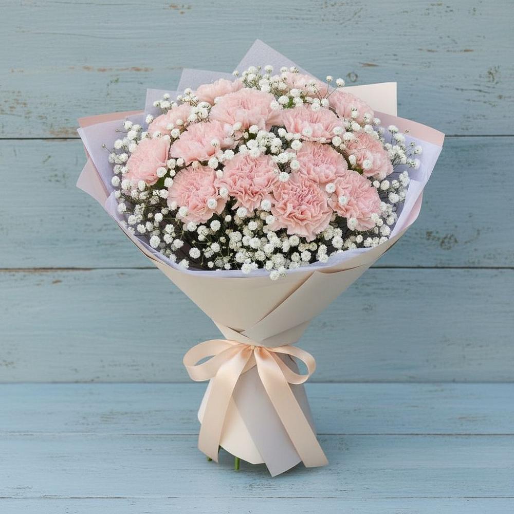 Букет цветов из: Гвоздики в Порецкое