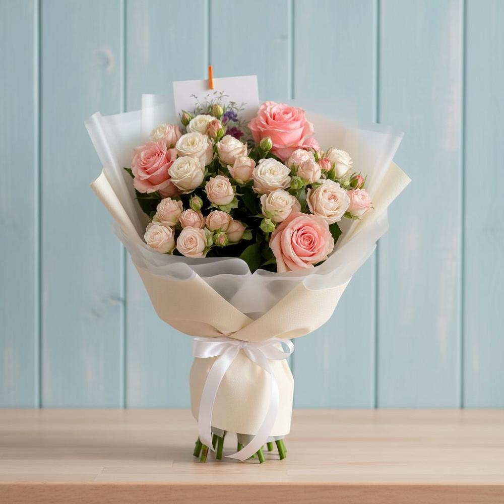 Букет цветов из: Розы в Порецкое