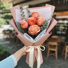 Букет цветов из:  Розы в Порецкое