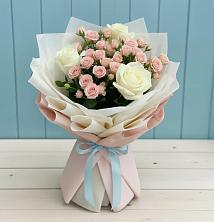 Букет цветов из:  Розы в Порецкое