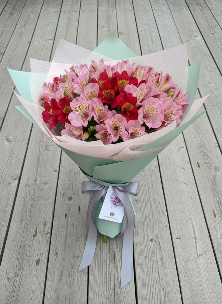 Букет цветов из: Альстромерии в Порецкое