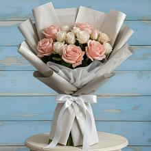 Букет цветов из:  Розы в Порецкое