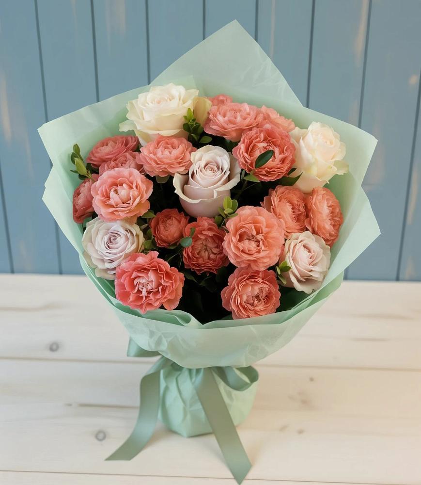 Букет цветов из: Розы в Порецкое