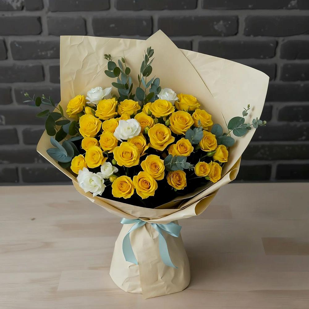 Букет цветов из: Розы в Порецкое