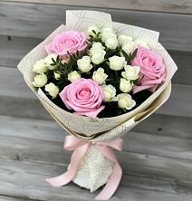 Букет цветов из:  Розы в Порецкое