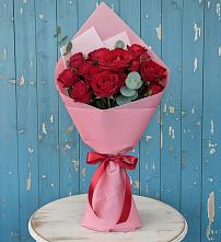 Букет цветов из:  Розы в Порецкое