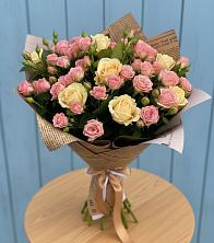 Букет цветов из:  Розы в Порецкое