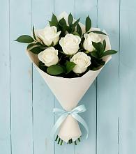 Букет цветов из:  Розы в Порецкое