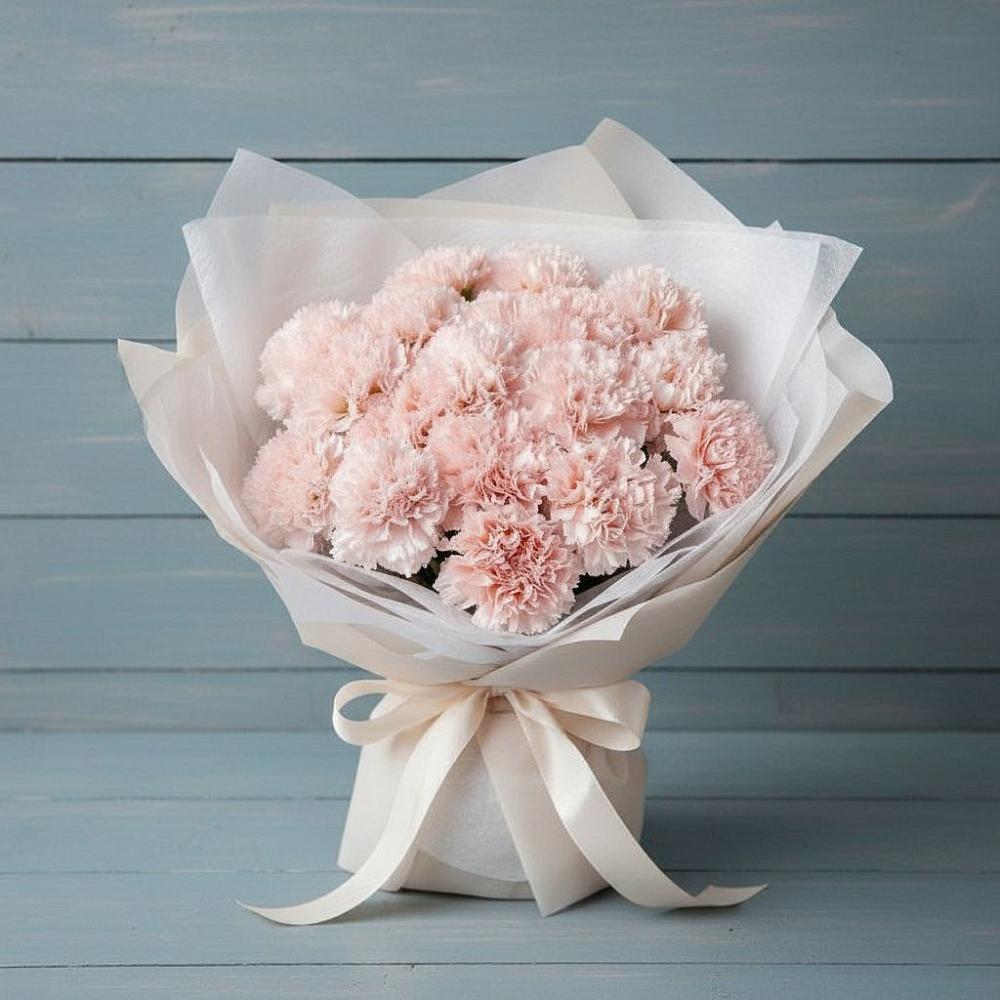 Букет цветов из: Гвоздики в Порецкое