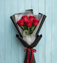 Букет цветов из:  Розы в Порецкое