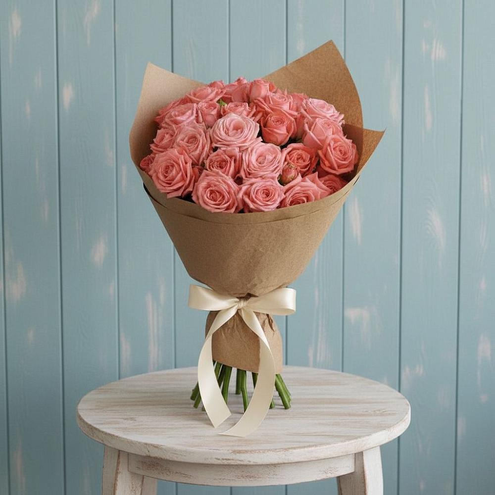 Букет цветов из: Розы в Порецкое