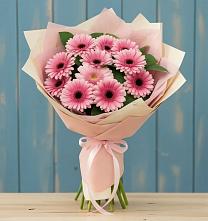Букет цветов из:  Герберы в Порецкое