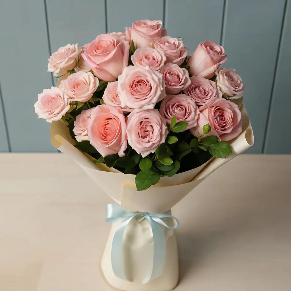 Букет Розовый шарм в Порецкое